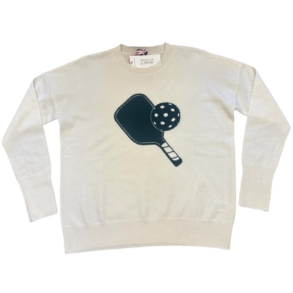 Vineyard Vines 100% Cashmere Intarsia Pickleball and Paddle Sweater | NWT - XS
